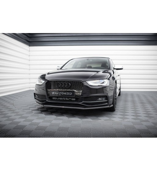 Front splitter V.1 for Audi A4 S-Line / S4 B8 Facelift