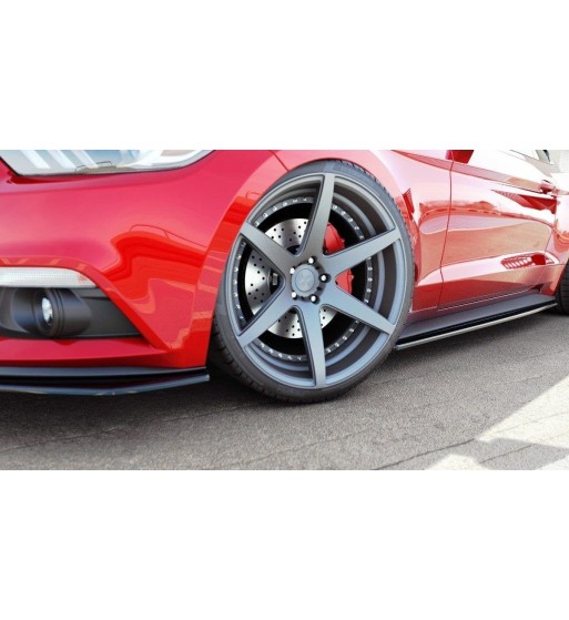 Side skirt diffusers for Ford Mustang Mk6