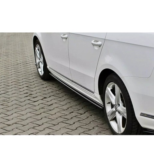 Side skirt diffusers for Volkswagen Passat R-Line B7