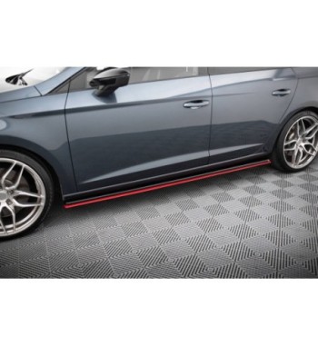 Side skirt diffusers V.3 for Seat Leon Mk3 Cupra/FR Facelift