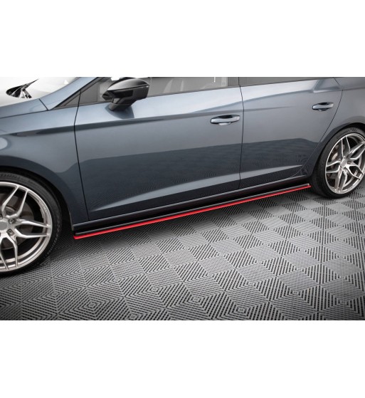 Side skirt diffusers V.3 for Seat Leon Mk3 Cupra/FR Facelift