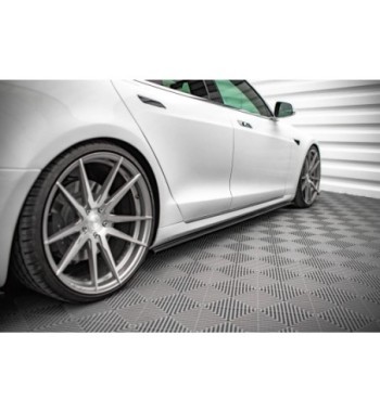 Side skirt diffusers for Tesla Model S Facelift