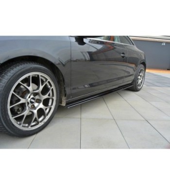 Side skirt diffusers for Renault Laguna Coupe Mk3
