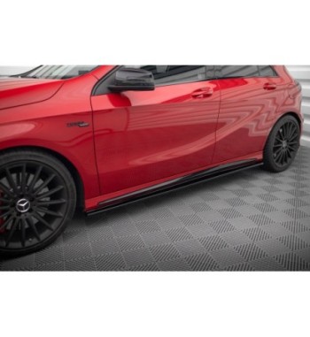 Side skirt diffusers for Mercedes A W176/ CLA 117 AMG/ CLA 117 AMG LINE Facelift
