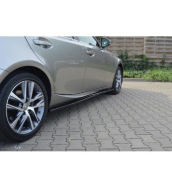 Side skirt diffusers for Lexus IS Mk3/ Mk3 Facelift