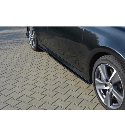 Side skirt diffusers for Lexus GS Mk4 Facelift