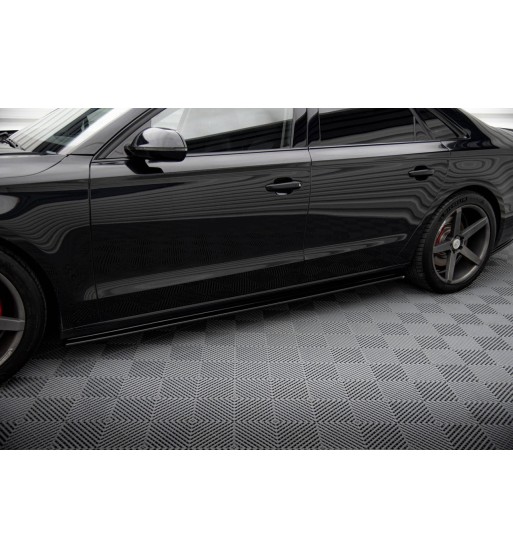 Side skirt diffusers for Audi A8 D4