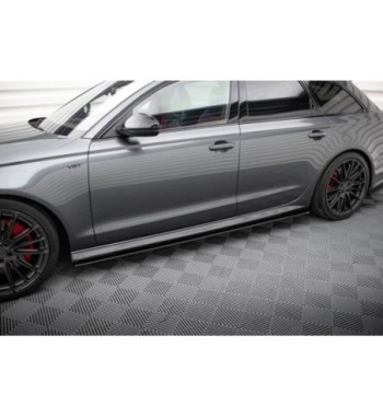 Diffusori delle minigonne laterali V.1 per Audi A6 / A6 C7 S-line/ S6 C7 Facelift