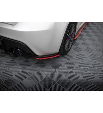 Splitter laterali posteriori V.2 per Subaru BRZ Mk1 / Mk1 Facelift