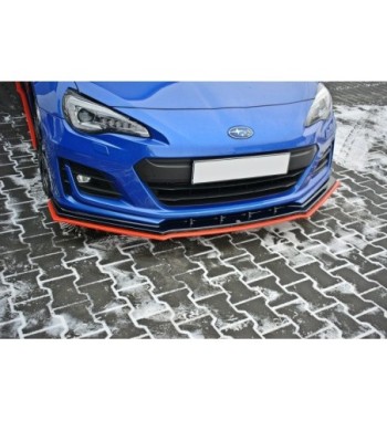 Front splitter V.4 for Subaru BRZ Mk1 Facelift