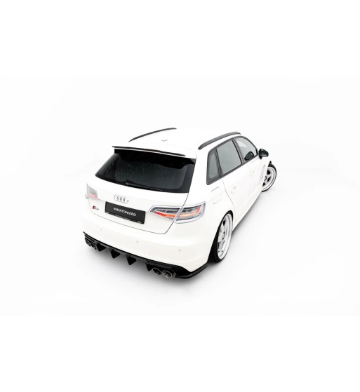 Spoiler extension for Audi S3 / A3 S-Line Hatchback / Sportback 8V / 8V Facelift