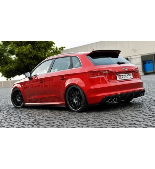 Rear side splitters for Audi S3 / A3 S-Line 8V Hatchback / Sportback