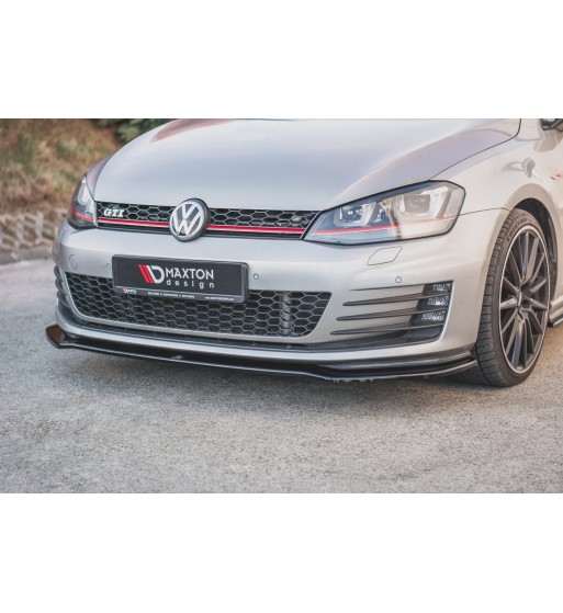 Front splitter V.2 for Volkswagen Golf GTI / GTD Mk7