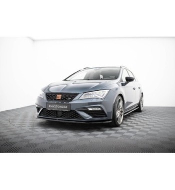 Front splitter V.2 for Seat Leon Cupra / FR Mk3 Facelift