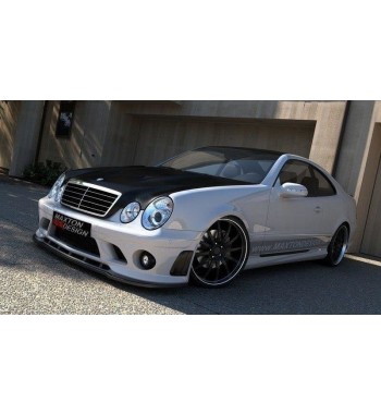Front splitter for Mercedes CLK W208 (for Me-Clk-208-Amg204-F1 front bumper)