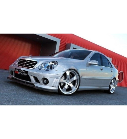 Front splitter for Mercedes C-Class W203 (for Me-C-203-Amg204-F1 Bumper)