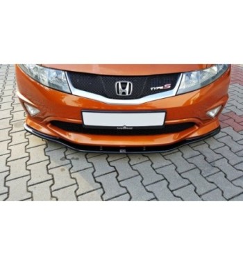 Front splitter for Honda Civic Mk8 Type-S/R