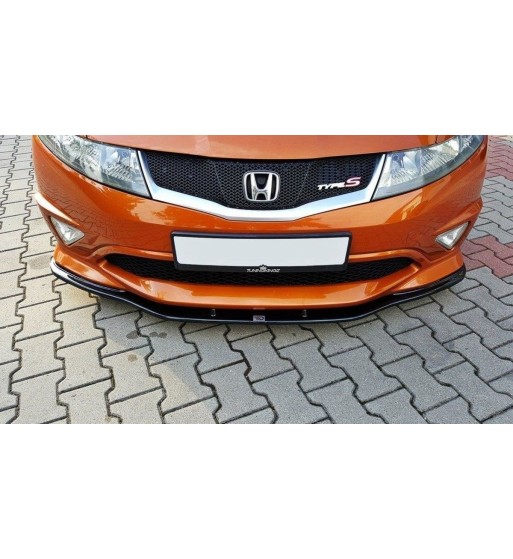 Front splitter for Honda Civic Mk8 Type-S/R