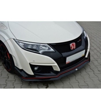 Front splitter for Honda Civic Mk9 Type R V.2