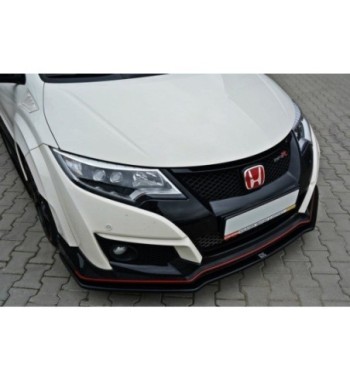 Front splitter for Honda Civic Mk9 Type R V.1