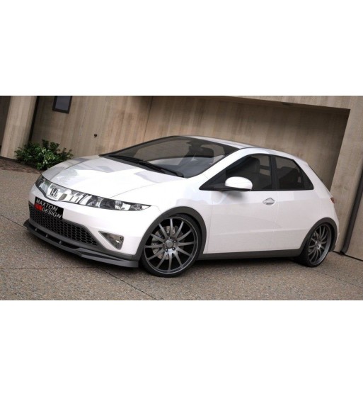 Front splitter for Honda Civic Mk8