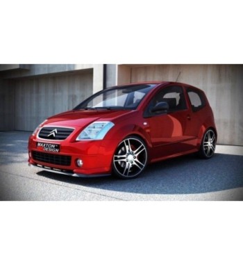 Front splitter for Citroen C2 VTS