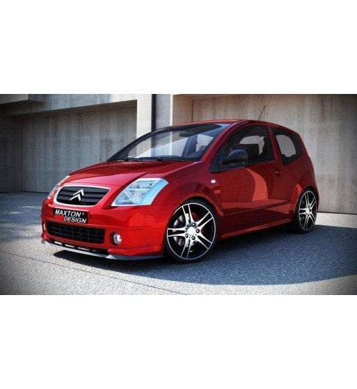 Front splitter for Citroen C2 VTS
