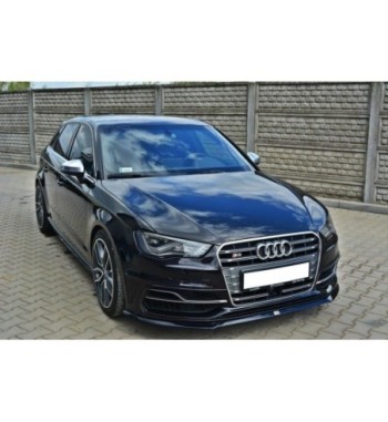 Front splitter for Audi S3 / A3 S-Line 8v Hatchback / Sportback