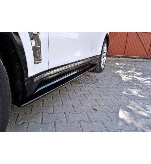 Side skirt diffusers for Infiniti QX70
