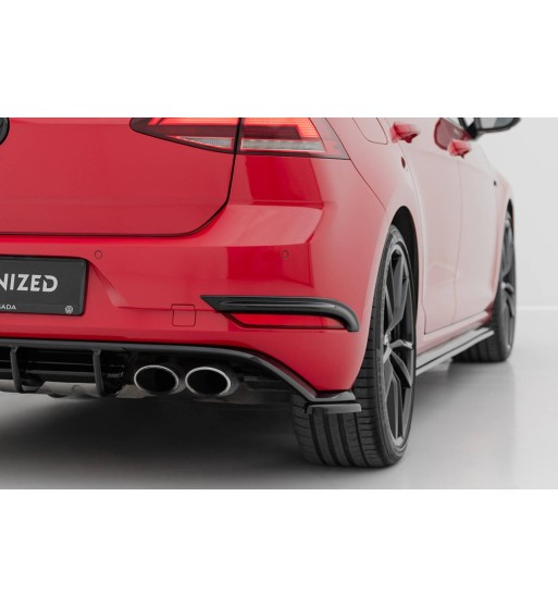 Cornici dei fanali posteriori per Volkswagen Golf R / R-Line Mk7 Facelift