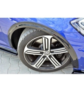 Fender extensions for Volkswagen Golf R / R-Line Mk7 Facelift