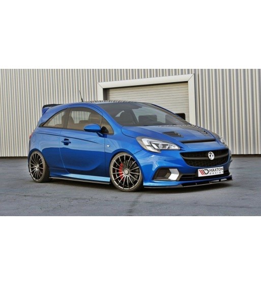 Side skirt diffusers for OPEL CORSA E OPC/VXR