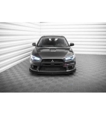 Street Pro splitter + flaps for Mitsubishi Lancer EVO X