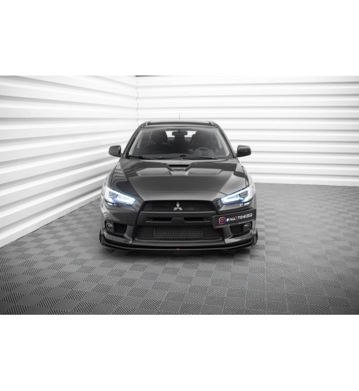Street Pro splitter + flaps for Mitsubishi Lancer EVO X