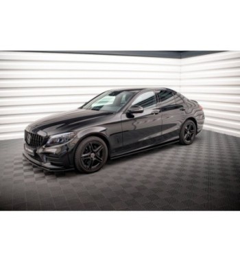 Diffusor Satz passend für Mercedes-Benz C AMG-Line Sedan / Estate W205 Facelift / S205 Facelift