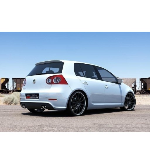 Rear valance for Volkswagen Golf Mk5 R32 (with 2 exhaust cut-outs)