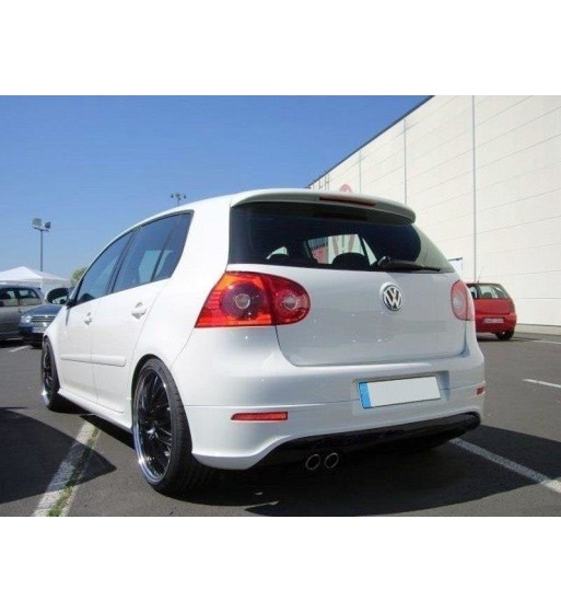 Rear valance for Volkswagen Golf Mk5 R32 (with 1 exhaust cut-out, for Gti Exhaust)