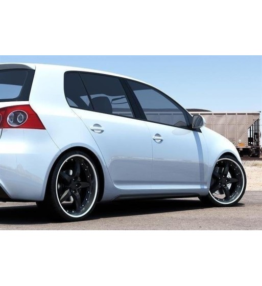 Side skirt diffusers for Volkswagen Golf 5 (6 GTI LOOK ABS)