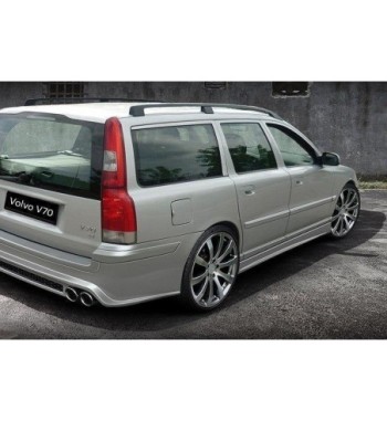 Side skirt diffusers for Volvo V70 Mk2