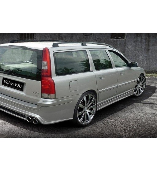 Side skirt diffusers for Volvo V70 Mk2