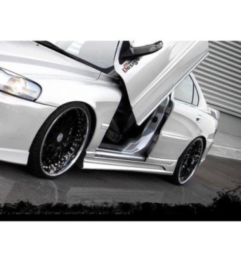 Side skirt diffusers for Volvo S60 Mk1