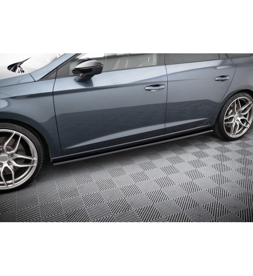 Side skirt diffusers V.2 for Seat Leon Mk3 Cupra/ FR Facelift