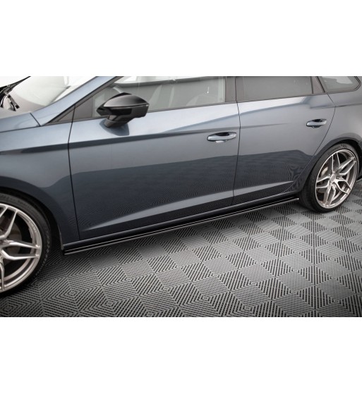 Side skirt diffusers v.1 for Seat Leon Mk3 Cupra/ FR Facelift