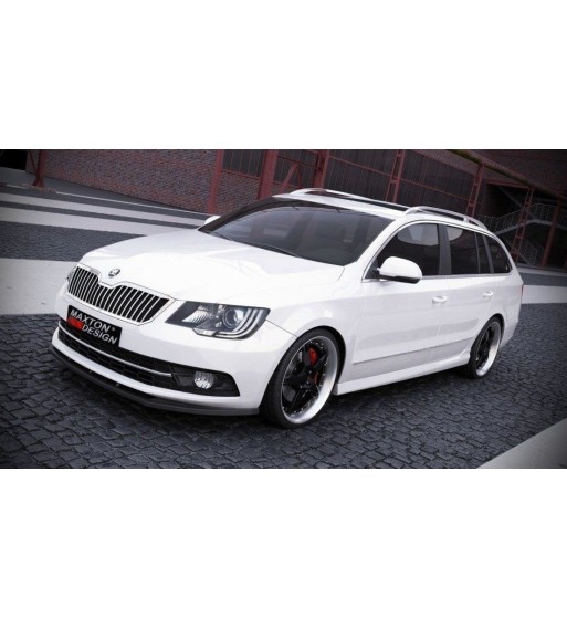 Side skirt diffusers for Skoda Superb Mk2