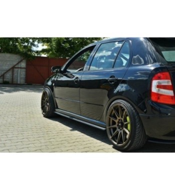 Side skirt diffusers for Skoda Fabia RS Mk1