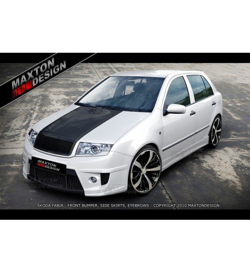 Side skirt diffusers for Skoda Fabia Mk1 Demonic