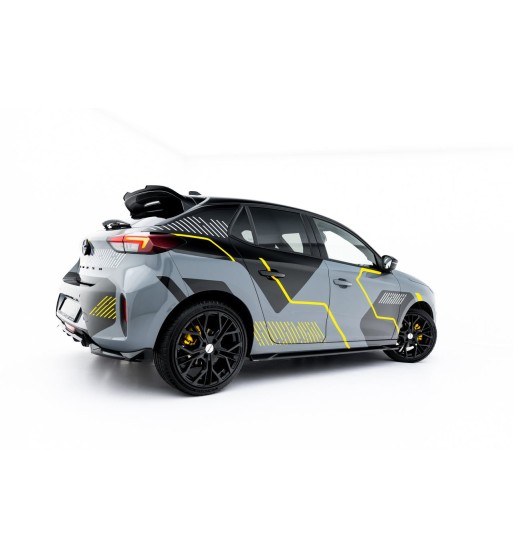 Side skirt diffusers for Opel Corsa F Facelift (Mk6 Facelift)