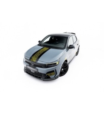 Front splitter for Opel Corsa F Facelift (Mk6 Facelift)