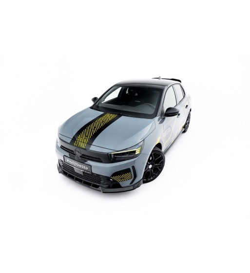 Front splitter for Opel Corsa F Facelift (Mk6 Facelift)