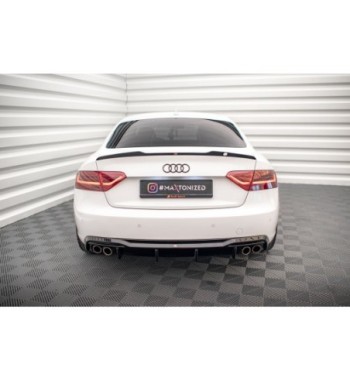 Rear valance for Audi A5 Sportback 8T Facelift (version with twin exhaust outlets on each side)